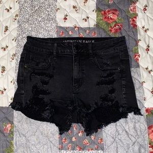 AE Hi-Rise Shortie Shorts